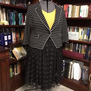 Torrid striped  blazer